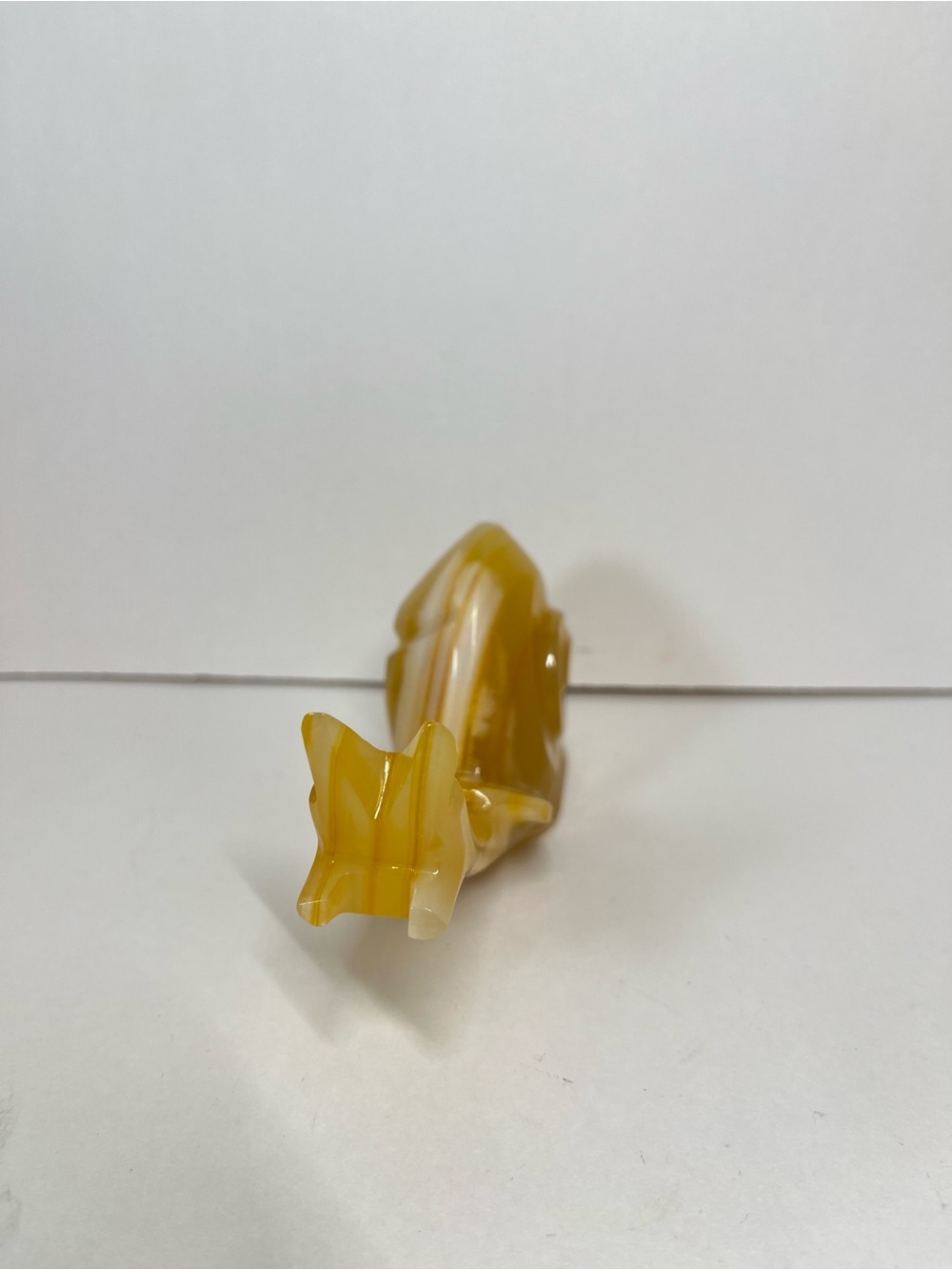 Vtg Carved Onyx Marble Stone Snail Figure Figurine Slug MCM Whimsical Folk Art - Picture 11 of 14